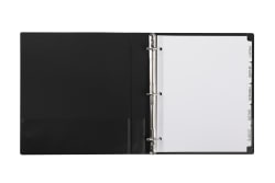 Avery Print Apply Clear Label Dividers Index Maker Easy Apply Printable Label Strip 5 White Tabs 25 Sets 11446
