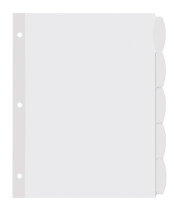 Avery Big Tab™ Label Dividers 5 Tabs, 4 Sets (14432) | Avery.com