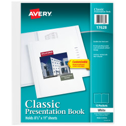 Avery Presentation Book, Classic, White