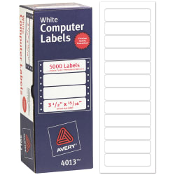 Avery® Dot Matrix Printer Address Labels, 15/16