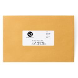 Avery Continuous Form Computer Labels 4