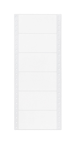 Avery Continuous Form Computer Labels 4