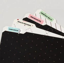 Avery Trueblock Extra Large File Folder Labels Sure Feed Technology Permanent Adhesive White 15 16 X 3 7 16 450 Labels 5027