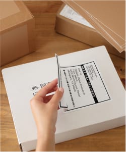Avery Internet Shipping Labels Trueblock Technology Permanent Adhesive 5 1 2 X 8 1 2 200 Labels 5126