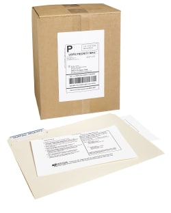 Shipping Labels w/ Paper Receipts Permanent Adhesive | Avery.com