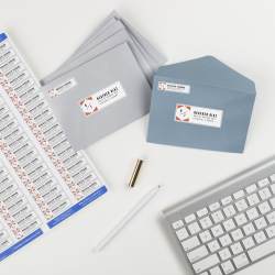 Avery Easy Peel Return Address Labels 1/2