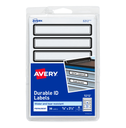 Avery Repositionable Address Labels 1 X 2 5 8 750 Labels