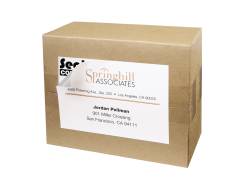 Avery Shipping Labels Trueblock Technology Permanent Adhesive 4 X 6 20 Labels 5292