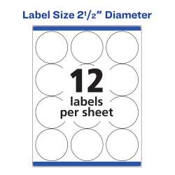 Avery High Visibility Labels 300 Labels 5294 Avery Com