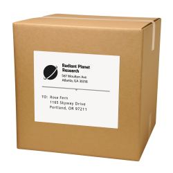 Avery® Shipping Labels for Copiers, 8-1/2