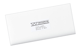 05363 1-3/8 x 2-13/16 2,400 Blank Mailing Labels Avery Printable Address Labels for Copiers White 