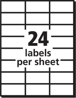 Avery Address Labels For Copiers Permanent Adhesive 1 3 8 X 2 13 16 2 400 Labels 5363