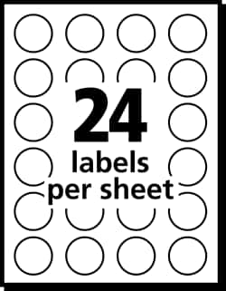 Avery Removable Color-Coding Labels Neon Orange 1,008 Labels ...