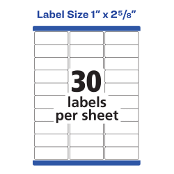 Waterproof Labels with Ultrahold® Permanent Adhesive, Sure ...