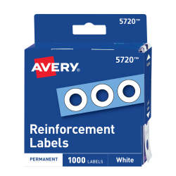 Avery® No-Iron Fabric Labels, 1/2 x 1-3/4, Washer and Dryer Safe,  Non-Printable, 54 Labels Per Pack, 2-Pack (32130)