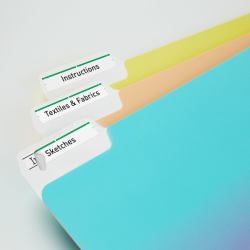 Avery® TrueBlock® File Folder Labels, Sure Feed™ Technology, Permanent  Adhesive, Green, 2/3