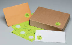 Avery High Visibility Labels Permanent Adhesive Assorted Neon Colors 2 1 4 Diameter 180 Labels 5995