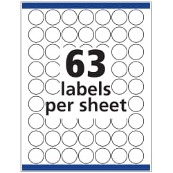 Avery Removable Labels 1