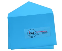 Avery Easy Peel Address Labels Glossy Clear 1 X 2 5 8 300 Labels 6521