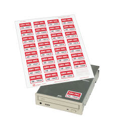 Avery Id Labels Permanent Adhesive 1 1 4 X 1 3 4 480 Labels 6570