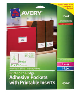 Free Shipping - 47847 New Avery Flexi-View Two-Pocket Folder Black 2pk 