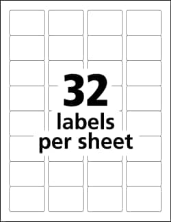 Avery Durable ID Labels 1-1/4
