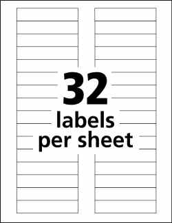 Avery Durable ID Labels 5/8