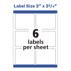 Avery® Shipping Labels, Sure Feed™, Color Laser Printers, Print to the  Edge, 3
