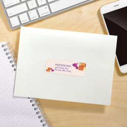 Avery® Vibrant Color Printing Label with Sure Feed™ for Inkjet Printers,  3/4