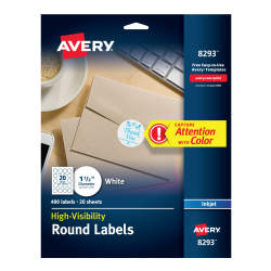 Avery Film DVD Labels Matte, 20 Disc Labels and 40 Spine ...