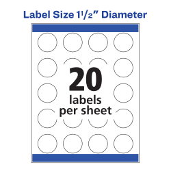 Avery High Visibility Labels Matte 400 Labels 8293 Avery Com