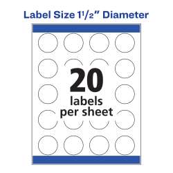 Avery High Visibility Labels Matte 400 Labels 8293 Avery Com