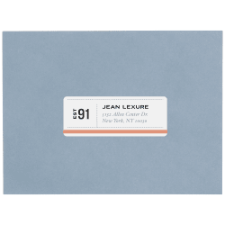 Avery Easy Peel Address Labels Sure Feed Technology Permanent Adhesive 1 X 2 5 8 3 000 Labels 8460