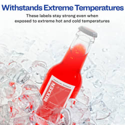 Waterproof Labels with Ultrahold® Permanent Adhesive, Sure Feed™,  TrueBlock®, Laser, 100 Labels, 2