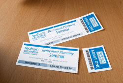 Avery Tickets With Tear Away Stubs Matte Two Sided Printing 1 3 4 X 5 1 2 200 Tickets 16154