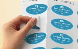 Avery Easy Peel Labels True Print Print To The Edge Glossy Oval 1 1 2 X 2 1 2 180 Labels 22804