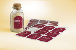 Avery Arched Labels Print To The Edge Permanent Adhesive Textured Matte 2 1 4 X 3 90 Labels 22809