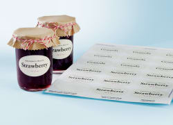 Avery Easy Peel Labels True Print Print To The Edge Glossy Oval 1 1 2 X 2 1 2 180 Labels 22804