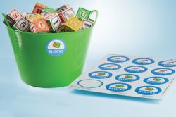 Avery Easy Peel Labels True Print Print To The Edge Permanent Adhesive Glossy 2 Round 120 Labels 22807