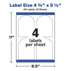 Avery® 4-3/4
