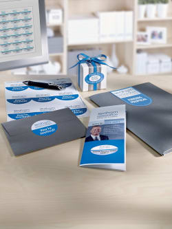 Avery Round Labels Print To The Edge True Print Permanent Adhesive Glossy 2 1 2 90 Labels 22830