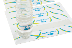 Avery Water Resistant Wraparound Labels Permanent Adhesive 9 3 4 X 1 1 4 Rectangle 40 Labels 22845