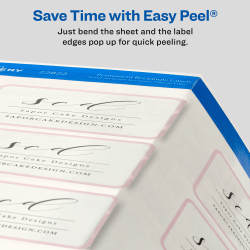 Avery® Glossy Clear Labels, 2