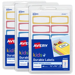 Avery® Durable Labels, 3/4