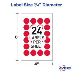 Sticky labels Removable Adhesive 4 Sizes Bright Red SOLD Stickers Tags Labels 
