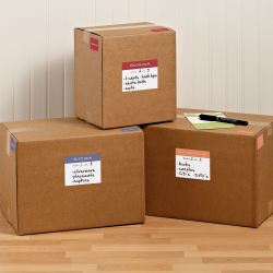 Avery® Moving Labels, Assorted Shapes and Sizes, Removable ...