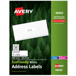 Avery Products 300Pk 1X2-5/8 Mail Label 