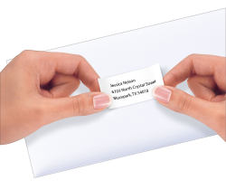 Avery Repositionable Address Labels Repositionable Adhesive 1 X 2 5 8 750 Labels 58160