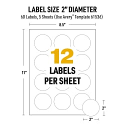 Avery® Hard Hat Stickers, 2