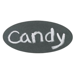 Avery Chalkboard Labels Removable Adhesive Handwrite Black 1 3 4 X 3 3 4 12 Labels 73304